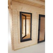 16x14 Power Apex Log Cabin | Scandinavian Timber